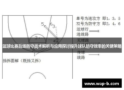 篮球比赛后场防守战术解析与应用探讨提升球队防守效率的关键策略