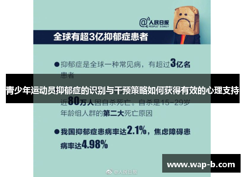 青少年运动员抑郁症的识别与干预策略如何获得有效的心理支持